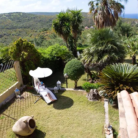 Baia - Seaside Peaceful Luxury With Garden In Sardinia - 300 Mt Beach&sea - Relax, Privacy & Full Comfort Villa Torre dei Corsari