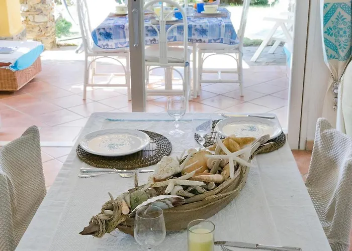 Baia - Seaside Peaceful Luxury With Garden In Sardinia - 300 Mt Beach&sea - Relax, Privacy & Full Comfort