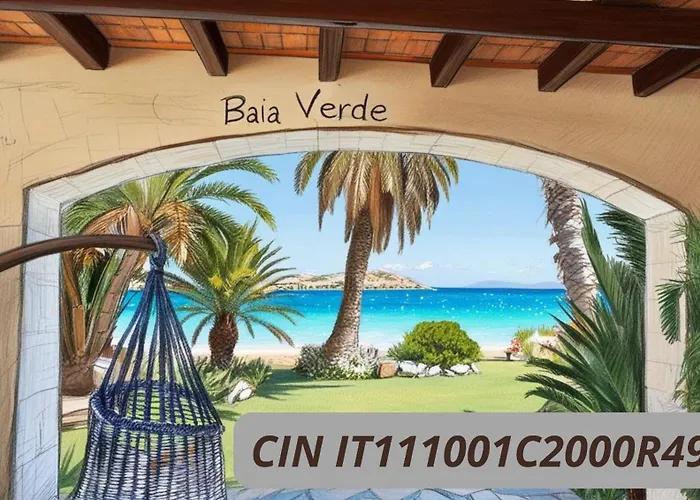 Baia - Seaside Peaceful Luxury With Garden In Sardinia - 300 Mt Beach&sea - Relax, Privacy & Full Comfort Villa *