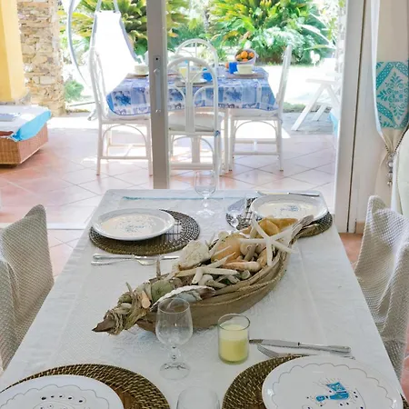 Baia - Seaside Peaceful Luxury With Garden In Sardinia - 300 Mt Beach&sea - Relax, Privacy & Full Comfort