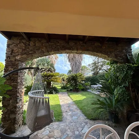 Baia - Seaside Peaceful Luxury With Garden In Sardinia - 300 Mt Beach&sea - Relax, Privacy & Full Comfort * Torre Dei Corsari