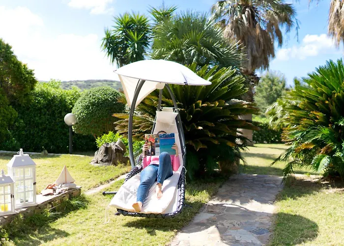 Baia - Seaside Peaceful Luxury With Garden In Sardinia - 300 Mt Beach&sea - Relax, Privacy & Full Comfort Willa