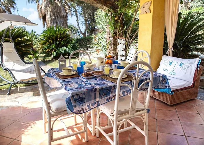 Baia - Seaside Peaceful Luxury With Garden In Sardinia - 300 Mt Beach&sea - Relax, Privacy & Full Comfort * Torre dei Corsari