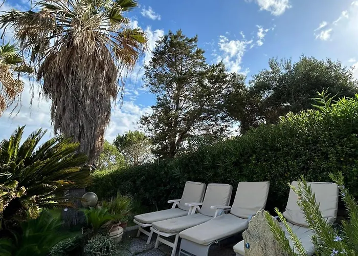 Baia - Seaside Peaceful Luxury With Garden In Sardinia - 300 Mt Beach&sea - Relax, Privacy & Full Comfort Willa *